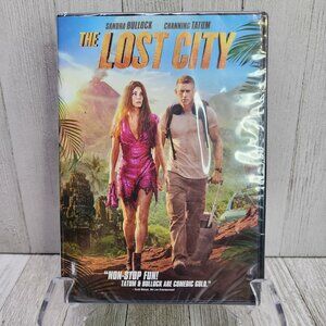 The Lost City DVD 2022 - Sandra Bullock Channing Tatum NEW